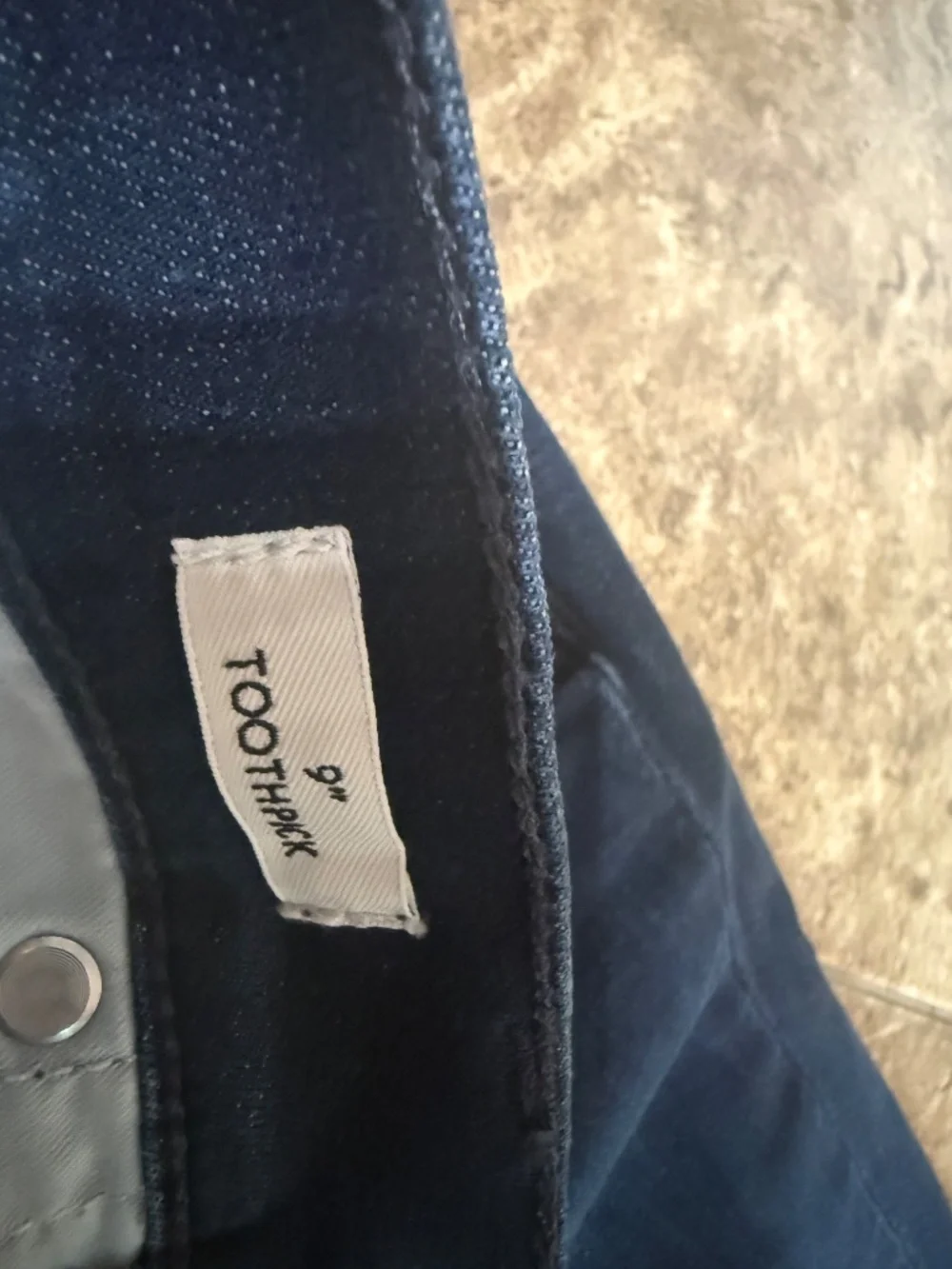 J.Crew 9” Toothpick Jeans Size 29 Dark Wash Button Fly Skinny Denim